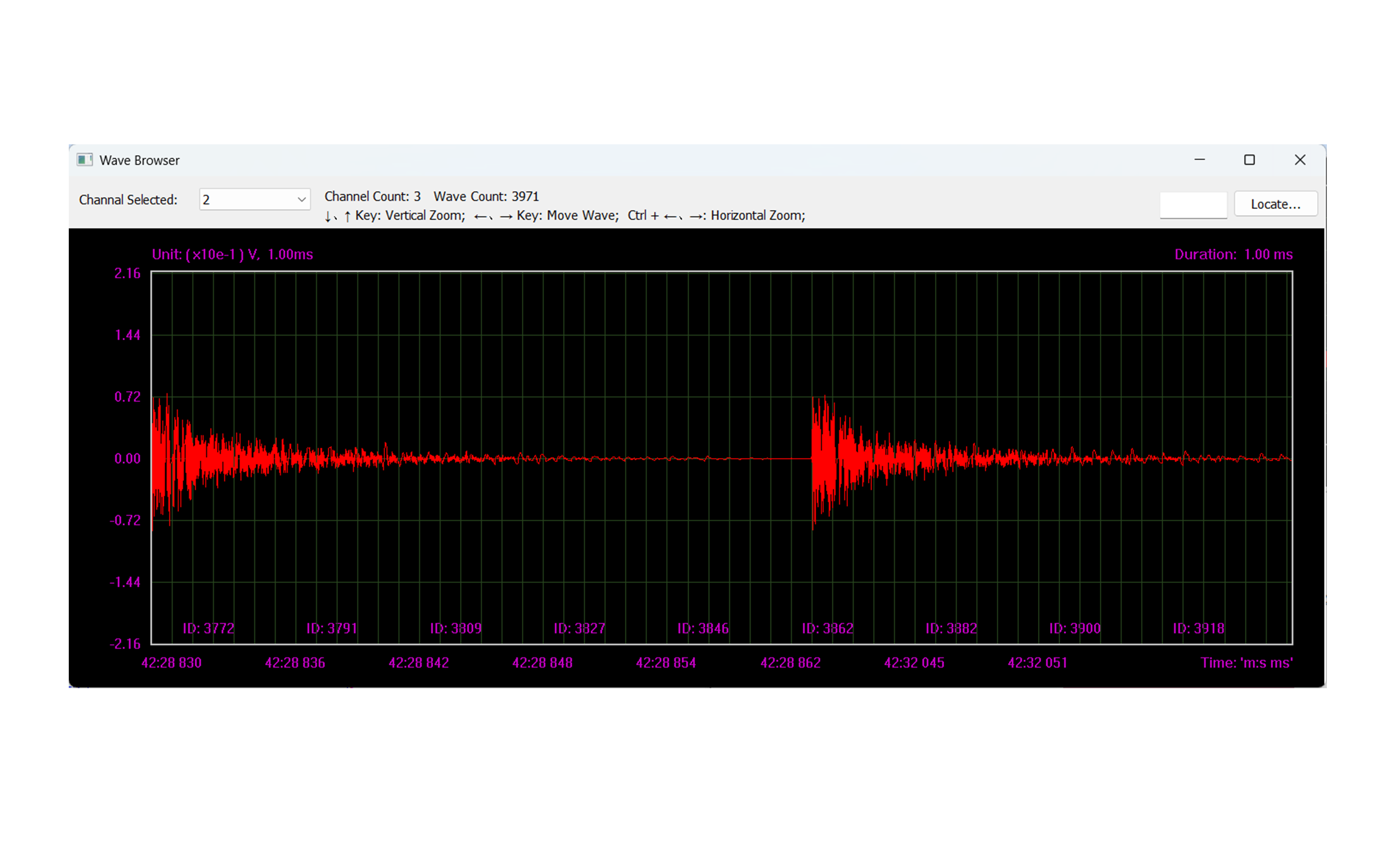 SWAE software - acoustic emission software04