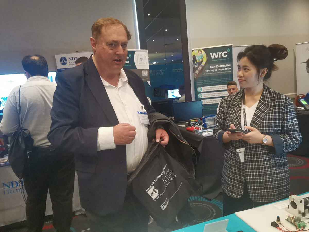 clients visisting at  the Nineteenth International Conference on Condition Monitoring and Asset Management (CM 2023)