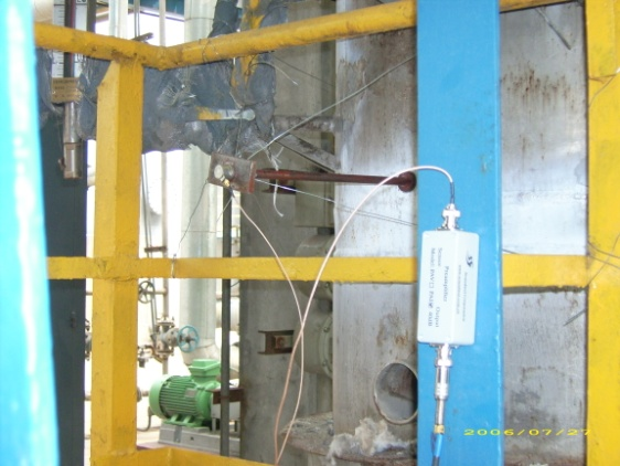 AE testing of high-pressure hydrogen storage tank